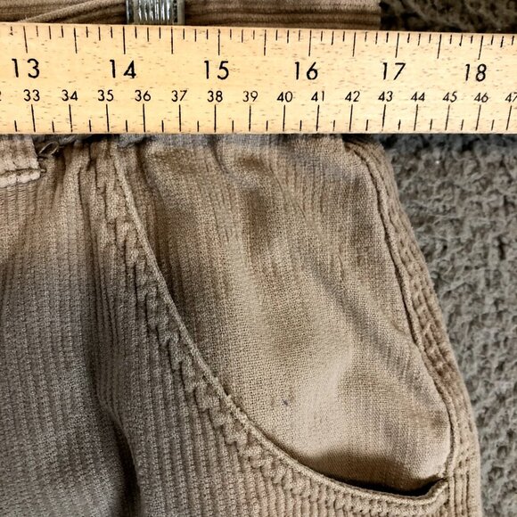 Vintage Ocean Pacific Corduroy Shorts Mens 34 Beige Surf Skate 80s 90s - Picture 6 of 6